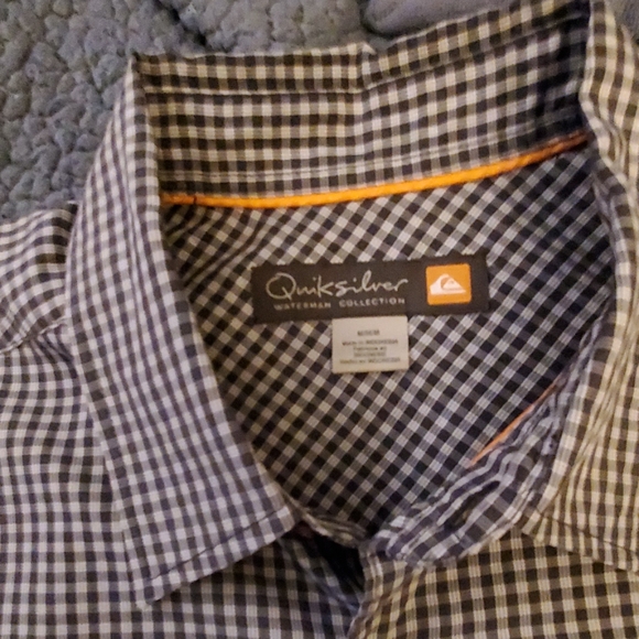 QUIKSILVER WATERMAN MENS MED SHIRT - Picture 2 of 2